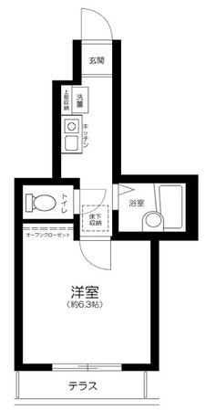 KTS笹塚の物件間取画像